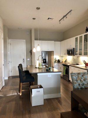 Huge kitchen with island