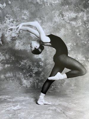 Marisa in dancing days.