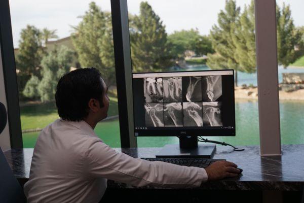 Digital radiographs give crucial clarity and detail needed to detect tiny fractures and imperfections not seen on film.