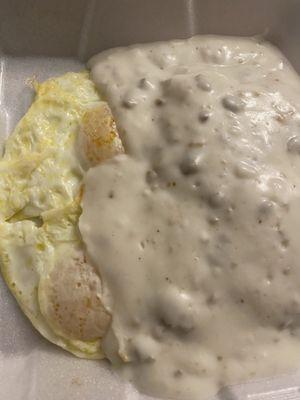 Biscuits and gravy