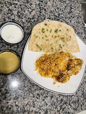 Hyderabadi Chicken Dum Biryani