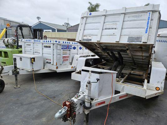 6X10 Electric Dump Trailers