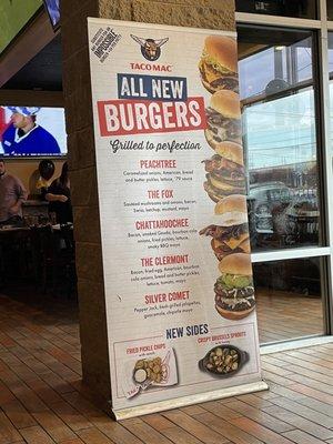 So many burger choices!