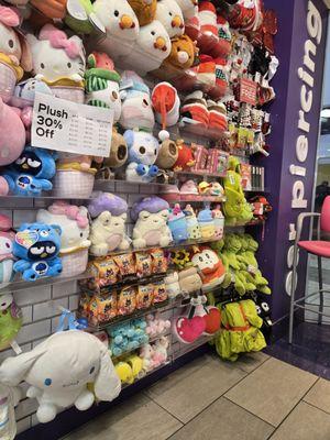 Plush characters