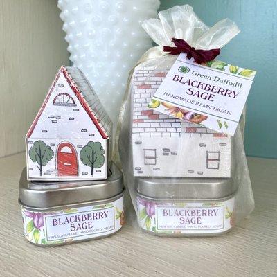 Cute new candle and matchbox gift set!