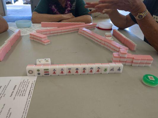 Playing Mahjong on Mondays