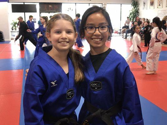 Hailey and Liora- 2018 National Medalists.