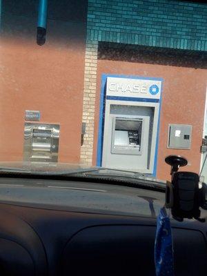 Atm side view entrance