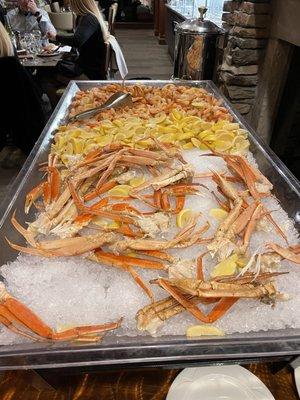 The seafood table