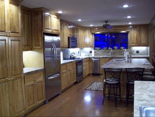 Do you want your kitchen to look like this? Call us today to schedule an appointment and we'll show you how.