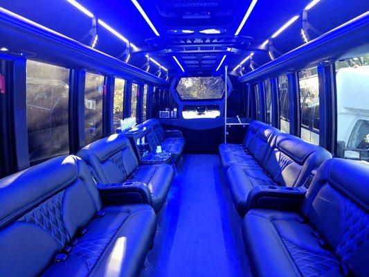 2017 Alysa Luxury Limo bus - 26 passengers