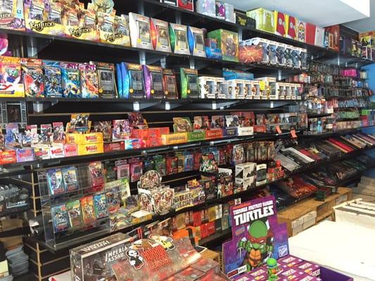 A large selection of Sealed Product + Acessories and even more single cards.