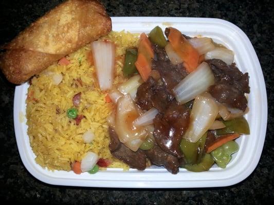 Pepper Steak combo