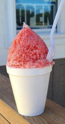 Cherry snowcone! Perfectly refreshing.