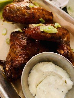 Smoked wings, omg drool worthy!