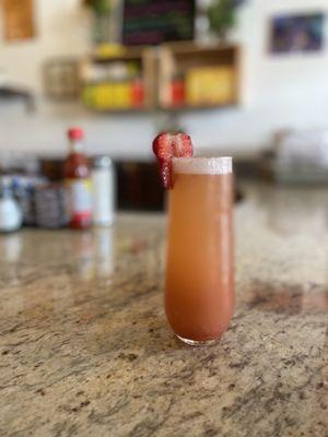 Strawberry mimosa