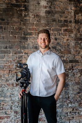 Meet Billy! Lead Videographer, company owner, and all things business operations!