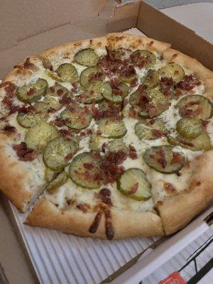 Pickle pizza