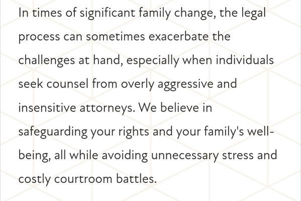 "overly aggressive and insensitive attorneys"