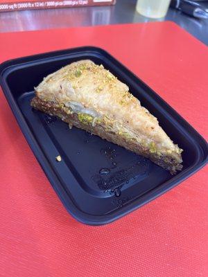 Baklava with pistachios