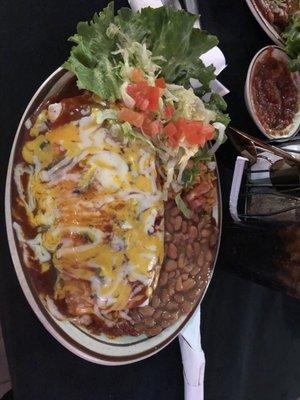 Burrito plate