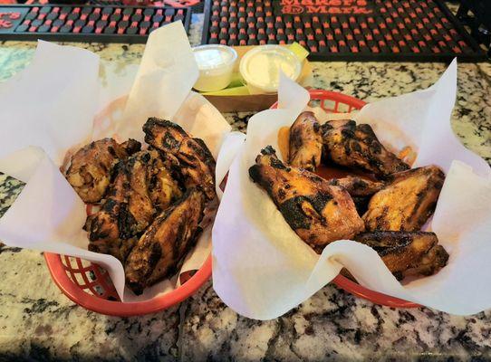 Grilled Wings- Honey Garlic and Chili lime