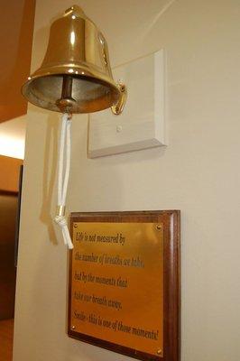 Bells symbolize celebration, especially around this time of year. We have a favorite type of bell here at Siteman.