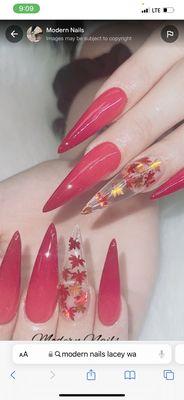 Nail design by Rainier Nails & spa