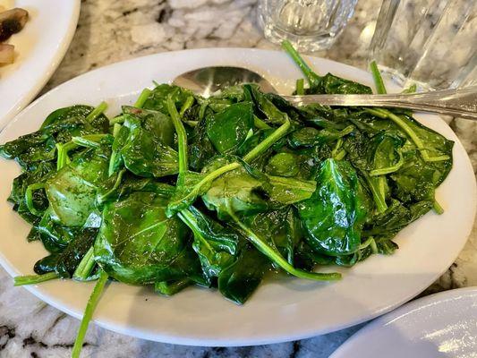 Sautéed Spinach