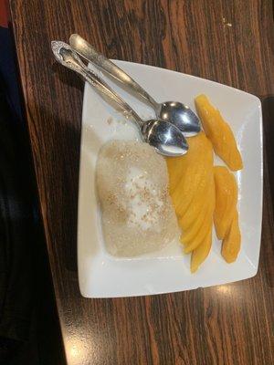 Mango sticky rice