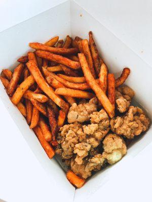 Fried Oyster Basket.