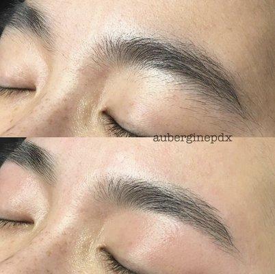 Brow Shaping; threading and waxing available