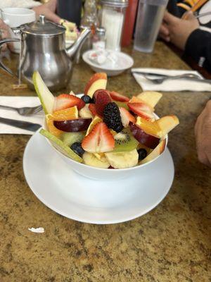 Fruit bowl as appetizer