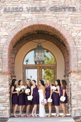 Amaze your guests with the stunning curb appeal and grand entryway at this elegant Orange County venue.