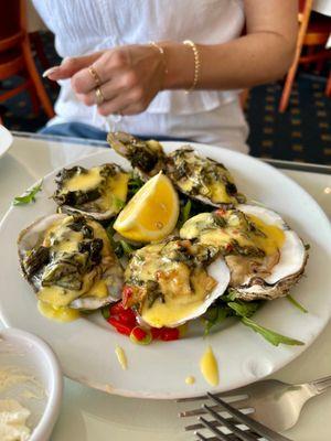 Oysters Rockefeller