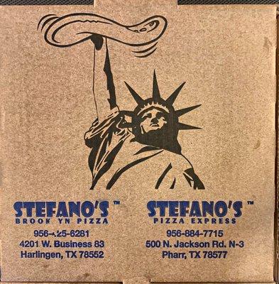 Stefano's logo bringing New York to the valley.