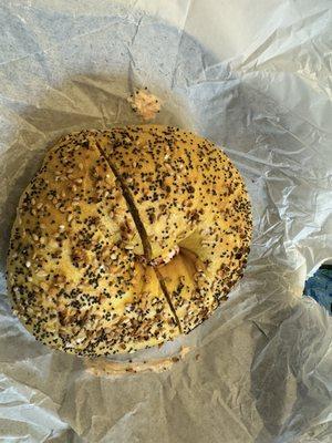 Egg everything bagel