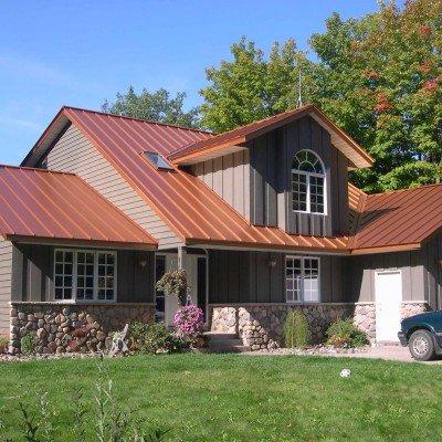 Copper Penny Roof