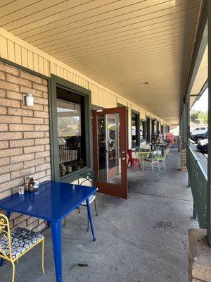 East Side patio