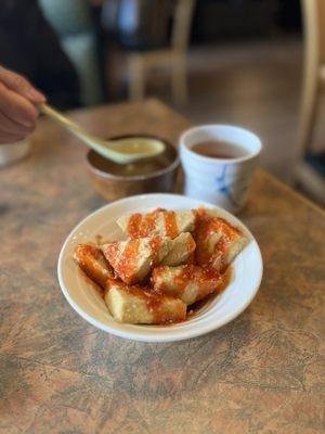 Spicy Agedashi Tofu $9