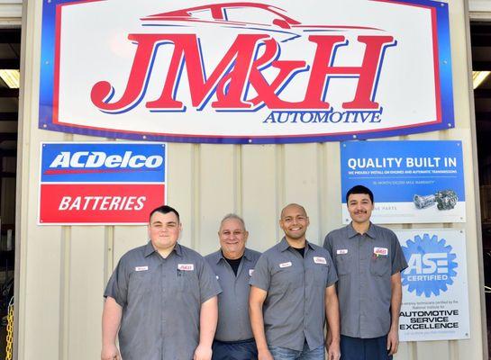 The team at J, M & H