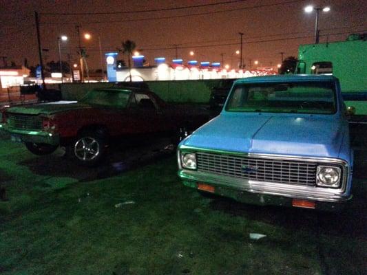 1972 El Camino & 1972 C10 454.