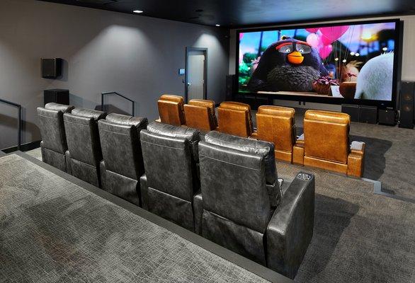 One of our  showroom home theaters