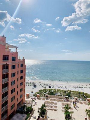 View from the Jacuzzi on the 16th floor