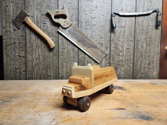 We can also make kids toys or other customer woodworking projects