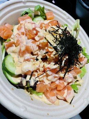 Hawaiian Classic with extra salmon