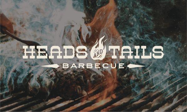 Heads and Tails Barbecue Logo