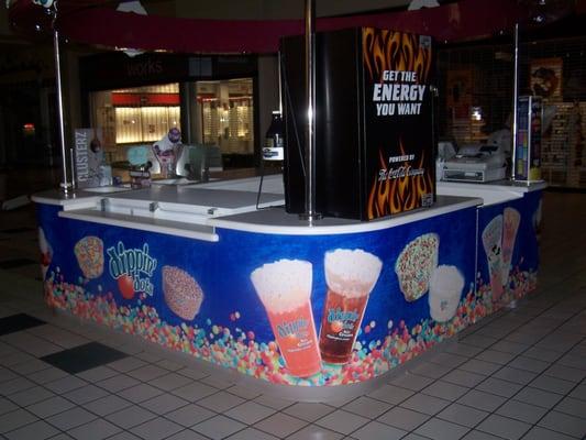 Kiosk at Brandon - cups and floats