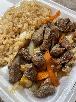 Beef Hibachi Lunch Special