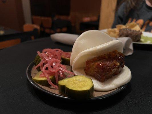 Pork belly bao buns